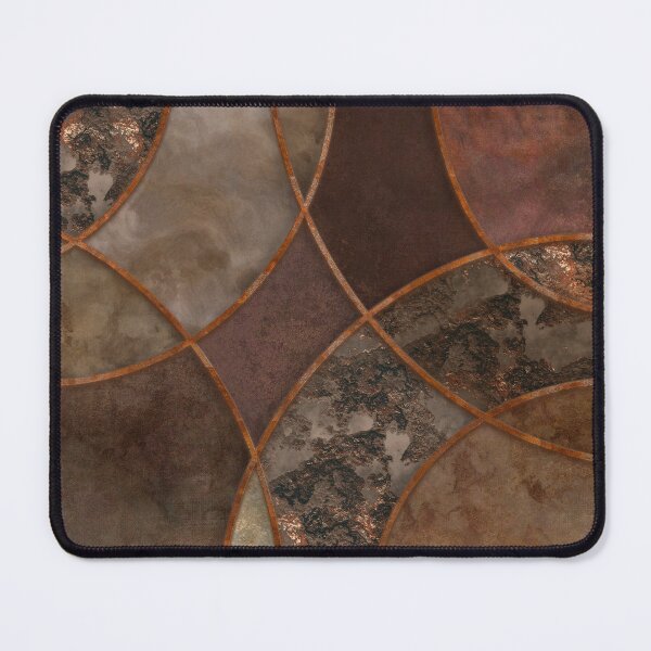 Item preview, Urban Texture Rusty Circles Abstract Art designed and sold by artsandsoul.