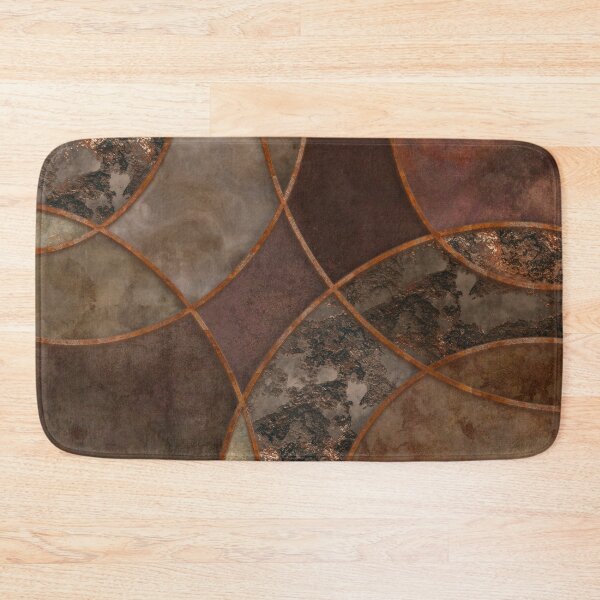 Item preview, Urban Texture Rusty Circles Abstract Art designed and sold by artsandsoul.