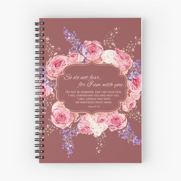Item preview, Isaiah 41:10 (flowers) designed and sold by josephfanous.