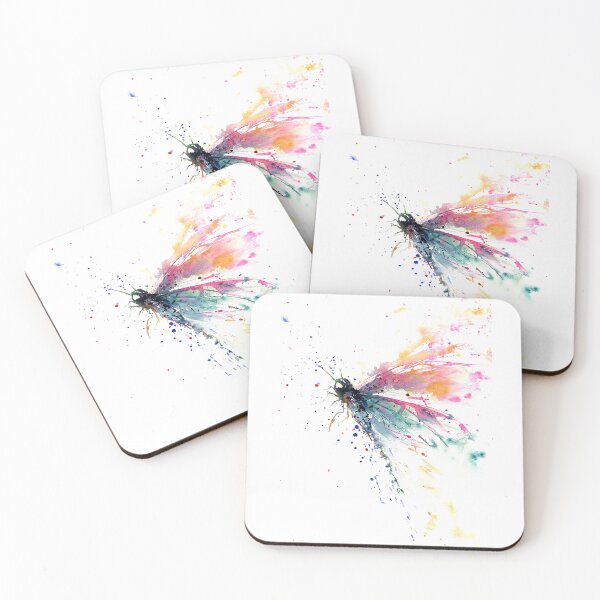 Artikelvorschau, Libelle Aquarell Spritzer entworfen und verkauft von MatildaWatson.