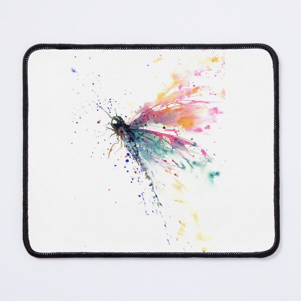 Item preview, Dragonfly watercolor splashing designed and sold by MatildaWatson.