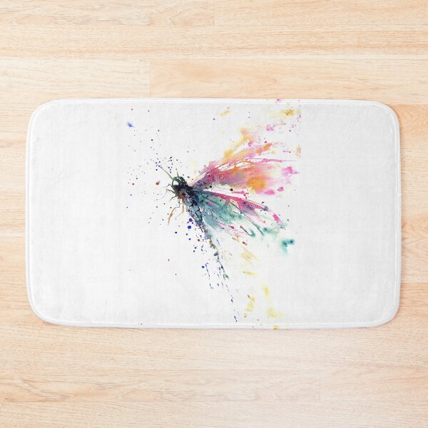 Item preview, Dragonfly watercolor splashing designed and sold by MatildaWatson.