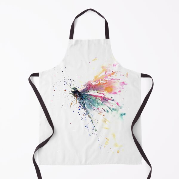 Item preview, Dragonfly watercolor splashing designed and sold by MatildaWatson.