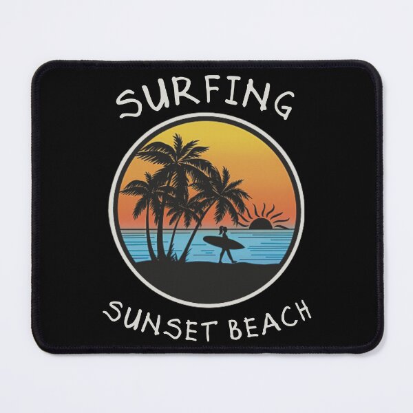 Item preview, Surfing sunset beach cool design designed and sold by Bilel ★★★★★.