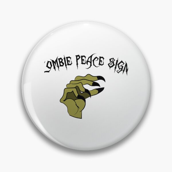 Item preview, ZOMBIE PEACE SIGN       designed and sold by Tifani-Lynnea.