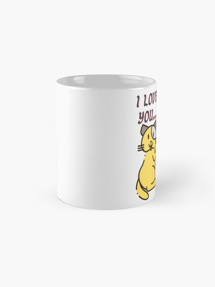 Thumbnail 4 of 6, Coffee Mug, I Love You... Fur-ever designed and sold by ArtsyWhiskers.