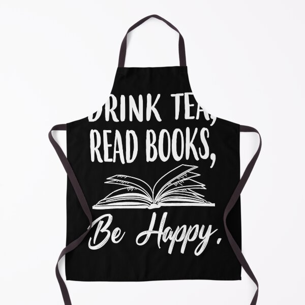 Item preview, Drink tea Read Books Be Happy designed and sold by MatildaWatson.