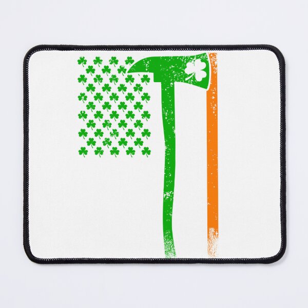 Item preview, Irish American Flag Firefighter USA Shamrock st patricks day Long Sleeve T-Shirt designed and sold by BandelFarica.