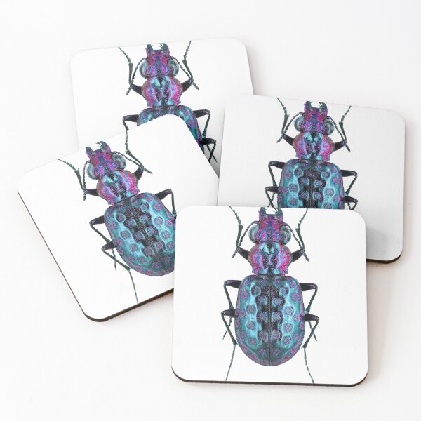 Item preview, Elaphrus pyrenoeus Beauriful Bugs designed and sold by MatildaWatson.