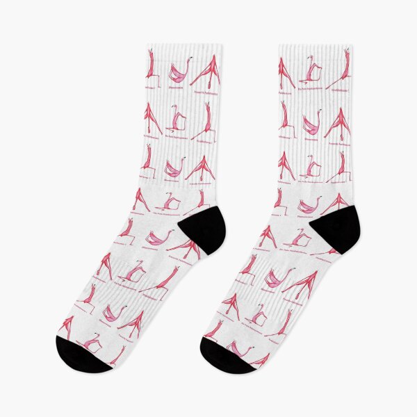 Item preview, Flamingo yoga art designed and sold by MatildaWatson.