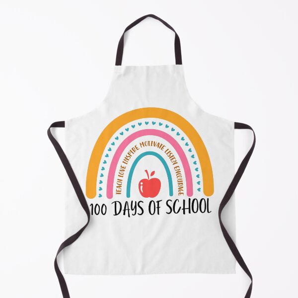 Item preview, 100 days of school (black text)- teacher - kindergarten, preschool, elementary, middle school designed and sold by CaitU.