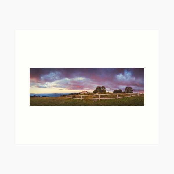 Item preview, Craigs Hut Sunset, Mt Stirling, Victoria, Australia designed and sold by Michael Boniwell.