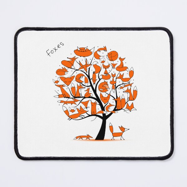 Item preview, Fox Flamily art tree designed and sold by MatildaWatson.