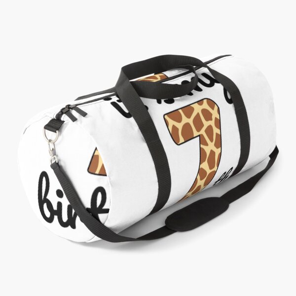 Item preview, Its my birthday, 7th Birthday Giraffe Print, Kid Giraffe 7th Birthday, 7 Years Old Wild Animal, Number Seven Safari Zoo designed and sold by singRsong.