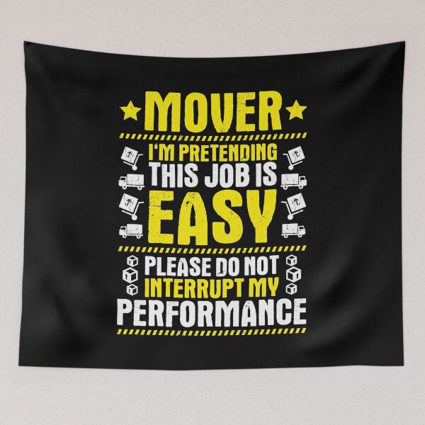 Item preview, Mover Moving Furniture Mover Remover Removalist designed and sold by Krautshirts.