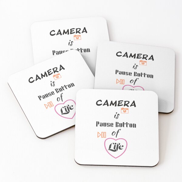 Item preview, Camera is the Pause Button designed and sold by lambaamit.