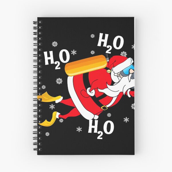 Item preview, Funny Diving H2O H2O H2O Santa designed and sold by MatildaWatson.