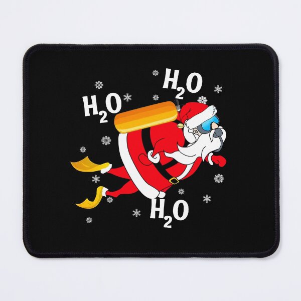 Item preview, Funny Diving H2O H2O H2O Santa designed and sold by MatildaWatson.