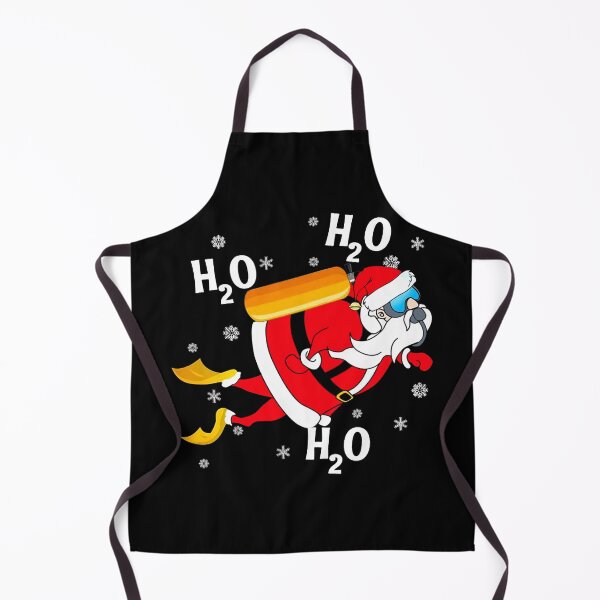 Item preview, Funny Diving H2O H2O H2O Santa designed and sold by MatildaWatson.