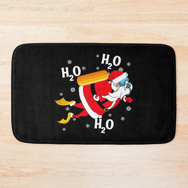 Item preview, Funny Diving H2O H2O H2O Santa designed and sold by MatildaWatson.