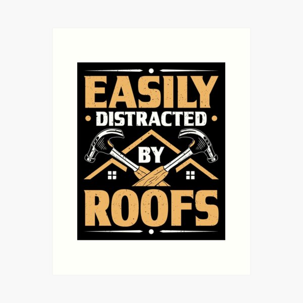 Item preview, Roofer Roofing Slater Roof Tiler Thatcher designed and sold by Krautshirts.