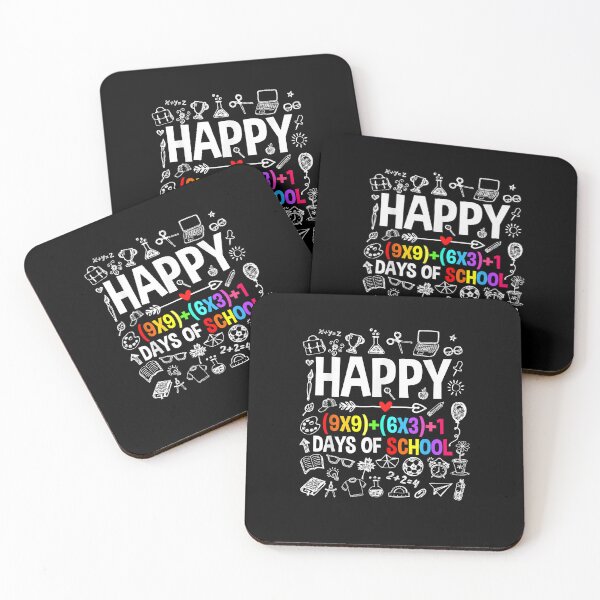 Item preview, Funny Happy 100 Days of School Math Teacher Girl Boy  designed and sold by PedroxFigueroa.