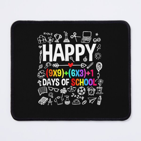 Item preview, Funny Happy 100 Days of School Math Teacher Girl Boy  designed and sold by PedroxFigueroa.