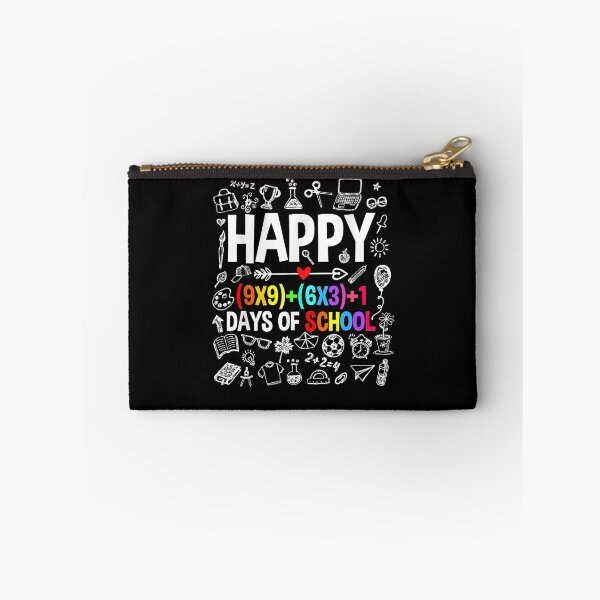 Item preview, Funny Happy 100 Days of School Math Teacher Girl Boy  designed and sold by PedroxFigueroa.