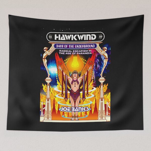 Item preview, Hawkwind - Day Of The Undreground  Essential T-Shirt designed and sold by GeradineDelo.