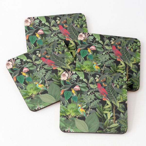 Item preview, Jungle Birds Tropical Paradise designed and sold by artsandsoul.