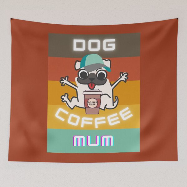 Item preview, Dog Coffee Mum Personalized for Mom designed and sold by Digitalme Designs.