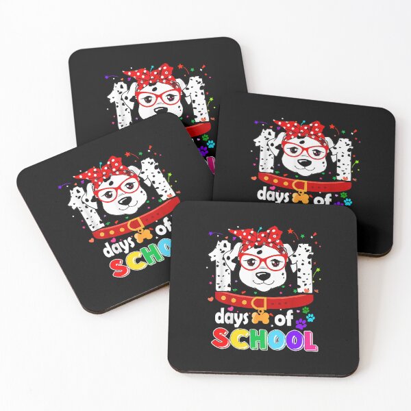 Item preview, Funny School Kid Teacher Dog Dalmation 101 Days Of School  designed and sold by OscarBernal.