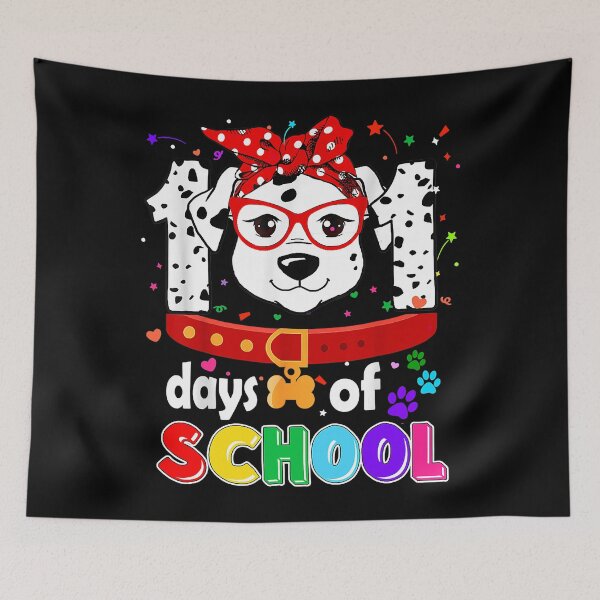 Item preview, Funny School Kid Teacher Dog Dalmation 101 Days Of School  designed and sold by OscarBernal.