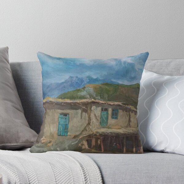 Item preview,  Painting "Mountain village". designed and sold by Umiska.