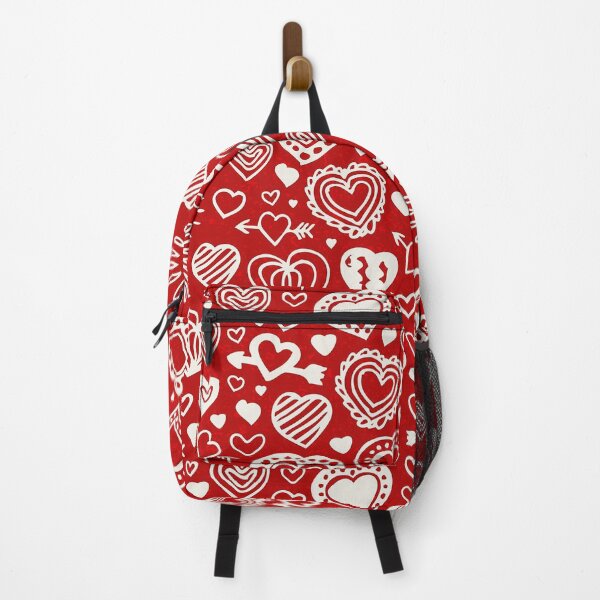 Item preview, Hearts Hand draw red fabric designed and sold by Wilkinson39.