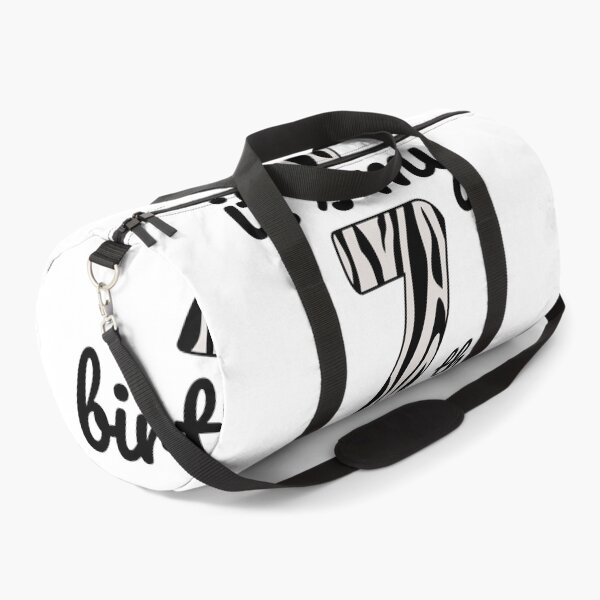Item preview, Its my birthday, 7th Birthday Zebra Print, Kid Zebra 7th Birthday, 7 Years Old Wild Animal, Number Seven Safari Zoo designed and sold by singRsong.