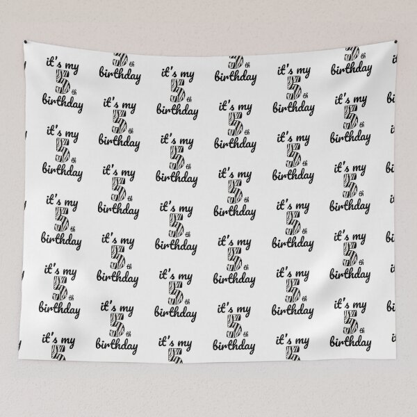 Item preview, Its my birthday, 5th Birthday Zebra Print, Kid Zebra 5th Birthday, 5 Years Old Wild Animal, Number Five Safari Zoo designed and sold by singRsong.