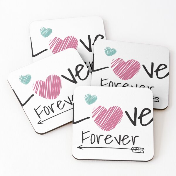 Item preview, Love word: Love forever with heart designed and sold by Fashion-vintage.