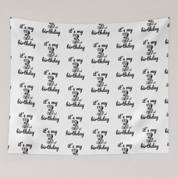 Item preview, Its my birthday, 3rd Birthday Zebra Print, Kid Zebra 3rd Birthday, 3 Years Old Wild Animal, Number Three Safari Zoo designed and sold by singRsong.