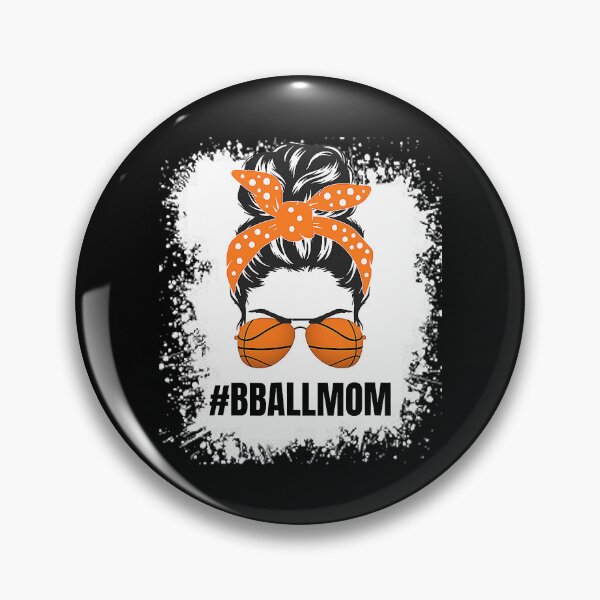 Artikelvorschau, Basketball Mom Messy Bun Stolze Mama Bball entworfen und verkauft von ryanbrian.