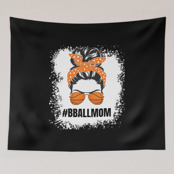 Artikelvorschau, Basketball Mom Messy Bun Stolze Mama Bball entworfen und verkauft von ryanbrian.