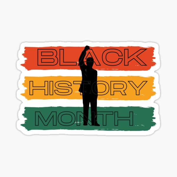 Black history month Sticker