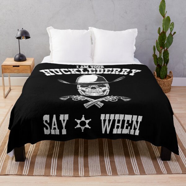 Item preview, I Am Your Huckleberry Tee Say When Doc Holiday designed and sold by limonhati.