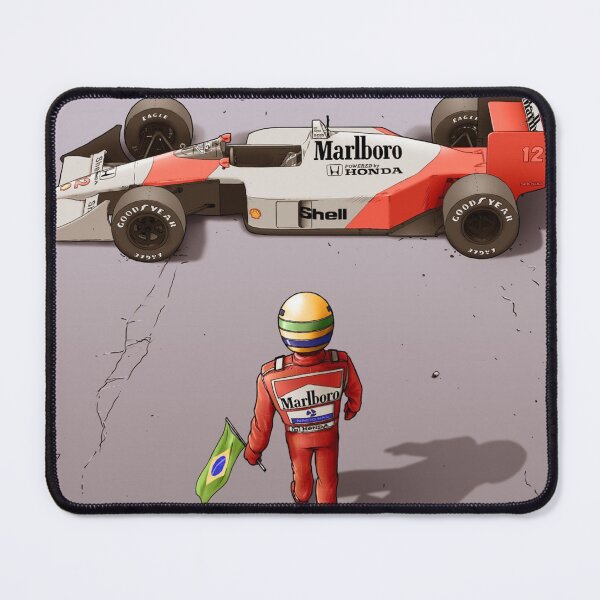 Item preview, Ayrton Senna Illustration designed and sold by indriagnes.