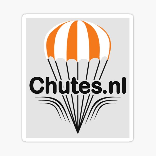 Chutes.nl Logo Sticker