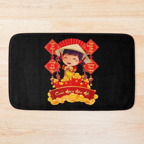 Item preview, Girl Chuc Mung Nam Moi Vietnamese Lunar New Year Tiger 2022  designed and sold by OscarBernal.
