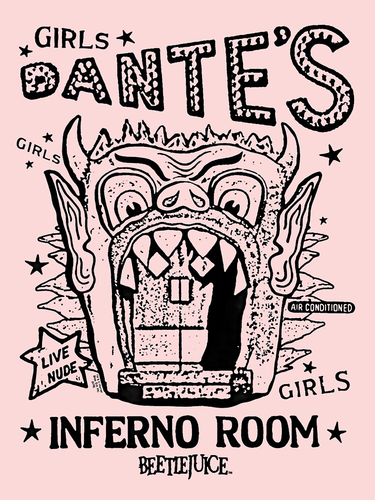 Beetlejuice Cross Stitch Pattern Dante's Inferno Room 