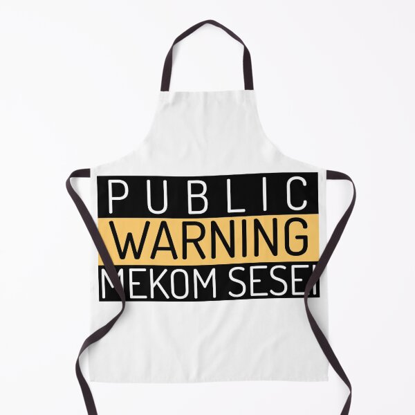 Item preview, Public Warning Mekom Sesei designed and sold by iungs.