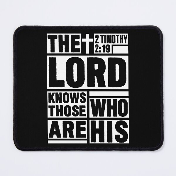 Item preview, 2 Timothy 2:19 The Lord Knows Those Who Are His designed and sold by plushism.