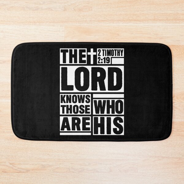 Item preview, 2 Timothy 2:19 The Lord Knows Those Who Are His designed and sold by plushism.